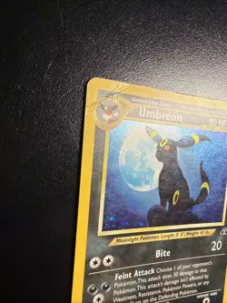 Pokemon Umbreon 13/75 Neo Discovery Unlimited Nachtara Holo Englisch - Image 4