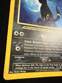 Pokemon Umbreon 13/75 Neo Discovery Unlimited Nachtara Holo Englisch - Image 5