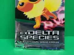 Pokemon TCG EX Delta Species Blister Booster Pack Vintage Flareon (EMPTY) - Image 4
