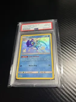 2019 POKEMON SUN & MOON HIDDEN FATES #SV12 FROGADIER-HOLO PSA 10 - Image 1