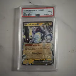 2025 POKEMON 2024 WORLD CHAMPIONSHIP DECK: THE 'DON MIRAIDON EX PSA 9 - Image 1