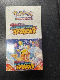 Pokemon TCG Scarlet & Violet Surging Sparks Half Booster Box | New | Unsealed - Image 1