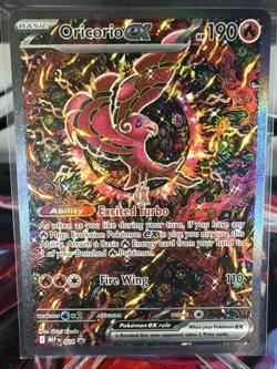 Pokemon TCG Oricorio EX 024 Mega Evolutions Black Star Promo NM/M - Image 1