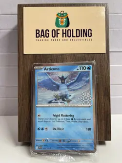 Articuno 032/159 - Sealed Holiday Calendar Snowflake Stamped Promo Holo Pokemon - Image 1