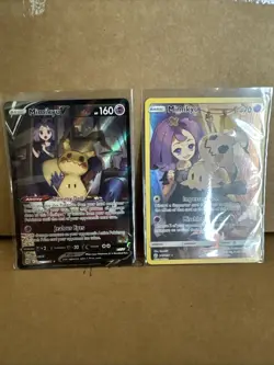 Pokemon Mimikyu V Trainer Gallery And Mimikyu Secret Rare Cosmic Eclipse! - Image 1
