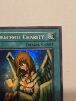 Yugioh 1st Edition Graceful Charity Super Rare SDP-040 LP - Image 4