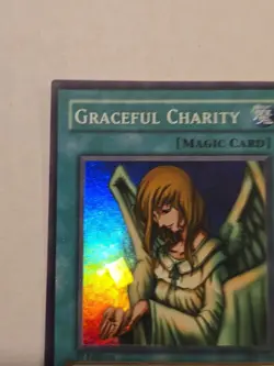 Yugioh 1st Edition Graceful Charity Super Rare SDP-040 LP - Image 5