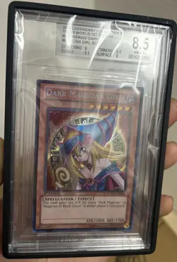 Yu-Gi-Oh! Dark Magician Girl LCYW-EN022 Secret Rare 1st Edition BGS 8.5 - Image 1