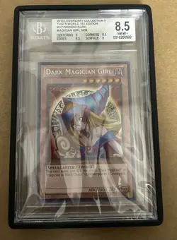 Yu-Gi-Oh! Dark Magician Girl LCYW-EN022 Secret Rare 1st Edition BGS 8.5 - Image 3