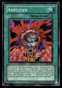 AMPLIFIER AST-040 SUPER RARE ANCIENT SANCTUARY YU-GI-OH - Image 1