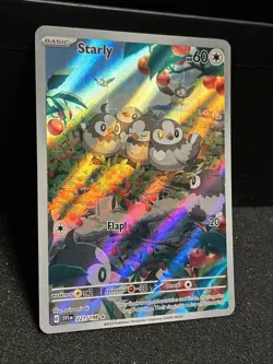 Pokemon TCG Starly Card 221/198 SV01 Scarlet & Violet Base Set - Image 2