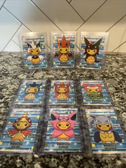 Pokemon Card Database Christmas Set Poncho Pikachu - Image 1
