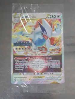 Pokemon TCG Lugia VSTAR Silver Tempest 139/195 Sealed JUMBO XXL Promo Card - Image 1