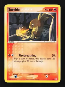 Torchic 7/10 EX Trainer Kit (Latias) English Pokemon Card TCG - Image 1