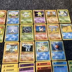 Base Set Pokemon Cards Bundle x 28 Good - Near Mint Condition 1999 WOTC - Image 3