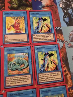 Ward Trading Card Game TCG Magic Cards Rares Generation One And Two - Image 5