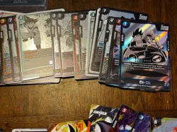 Dragon Ball Z TCG Lot 119 Cards Rare, Foil, Fusion World Rivals Clash, Manga Bo - Image 4
