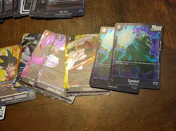 Dragon Ball Z TCG Lot 119 Cards Rare, Foil, Fusion World Rivals Clash, Manga Bo - Image 5