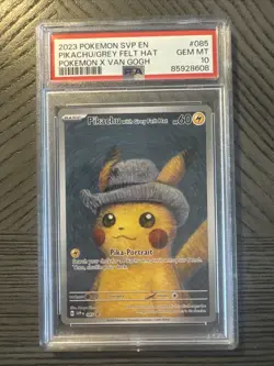 Pikachu with Grey Felt Hat 085 Sv: Scarlet & Violet Promo Cards Regular - Image 1