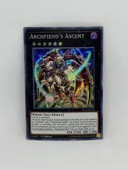 Yugioh Card Archfiend's Ascent FIGA-EN033 SECRET RARE 1st Ed. - NM - Image 1