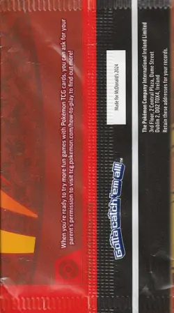 Pokemon TCG - New Factory Sealed 4 Card Pack - McDonalds 2024 Series - Image 2