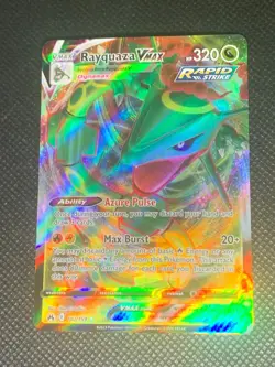 Rayquaza Vmax 102/159 - Crown Zenith Pokemon Card - NM - Image 1
