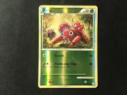 Pokemon Card TCG Paras 76/123 Reverse Foil 50pv Heart gold Soulsilver NM - Image 1