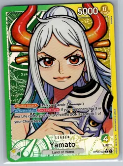 Yamato (Alt Art) OP06-022 Wings of the Captain - One Piece Card Game - NM - Image 1