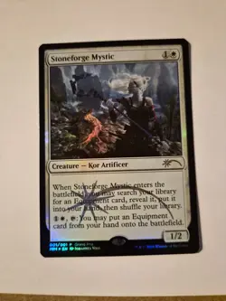 Magic the Gathering Grand Prix Foil Promo Rare Stoneforge Mystic Card MTG - Image 1