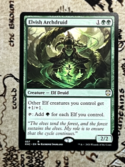 Elvish Archdruid - Commander: Kaldheim - 57 - #Near Mint Magic the Gathering - Image 1