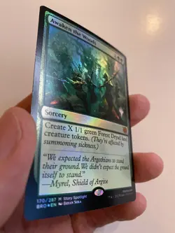 Awaken The Woods *FOIL PROMO* BRO MTG NM/MT Combined Shipping -TCGshowcase- - Image 5