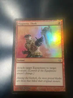 MtG Magnetic Theft Foil HP - Image 1