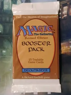 MTG Magic the Gathering Revised 3rd Edition 1994 Booster Pack Factory Sealed - Image 1