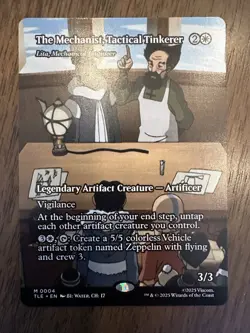 The Mechanist, Tactical Tinkerer - Lita, Mechanical Engineer : MTG Avatar / NM - Image 1