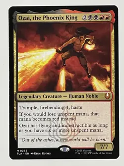 Ozai, the Phoenix King #235 Magic Avatar: The Last Airbender Regular Non Foil NM - Image 1