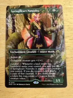 MTG: Modern Horizons 3 - Springheart Nantuko - Borderless Rare - #0341 NM - Image 1