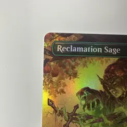 Reclamation Sage (Borderless Foil) Uncommon MTG Foundations - Image 2