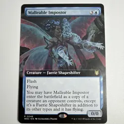 Malleable Impostor #10 (NM) Wilds of Eldraine WOC Magic MTG - Image 1