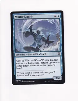 2022 MAGIC COMMANDER LEGENDS BATTLE FOR BALDUR'S GATE WINTER ELADRIN (#1) - Image 1