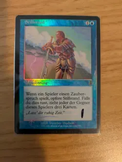 MtG *FOIL* Standstill from Odyssy, Lightly Played, German Language - Image 4