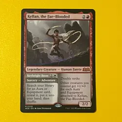 Kellan, The Fae-Blooded | M | 230 | Wilds of Eldraine | Magic: The Gathering - Image 1