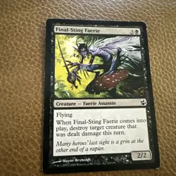 MTG Final-Sting Faerie Morningtide 63/150 Regular Common - Image 1