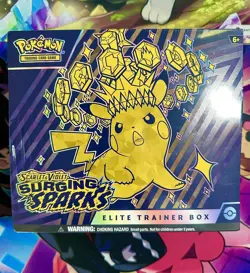 Pokemon TCG Surging Sparks Elite Trainer Box ETB - New Sealed - Image 1