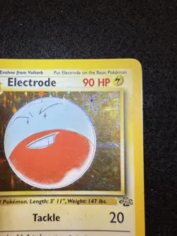 Pokemon Electrode Holo 2/64 from Jungle Unlimited in DMG condition! - Image 4