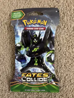 Pokemon TCG: XY Fates Collide Booster Blister Pack - Zygarde Pack Art 820650801143 - Image 1