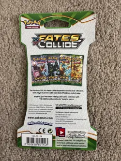 Pokemon TCG: XY Fates Collide Booster Blister Pack - Zygarde Pack Art 820650801143 - Image 3