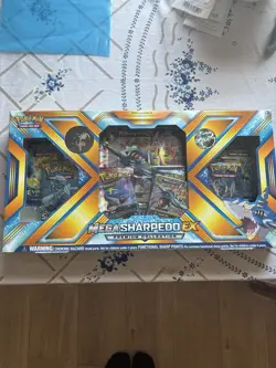 Mega Sharpedo Ex Premium Collection Box Xy Evolutions Pokemon Tcg Factory Sealed - Image 1