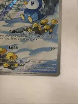 Piplup 098/094 Me02: Phantasmal Flames Holo Pokemon TCG NM/MINT - Image 4