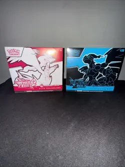 Pokemon Center Black Bolt & White Flare Elite Trainer Box ETB Set Sealed - Image 1