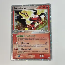 Arcanine EX - 83/92 - Pokemon Legend Maker Ultra Rare MP Holo - Image 1